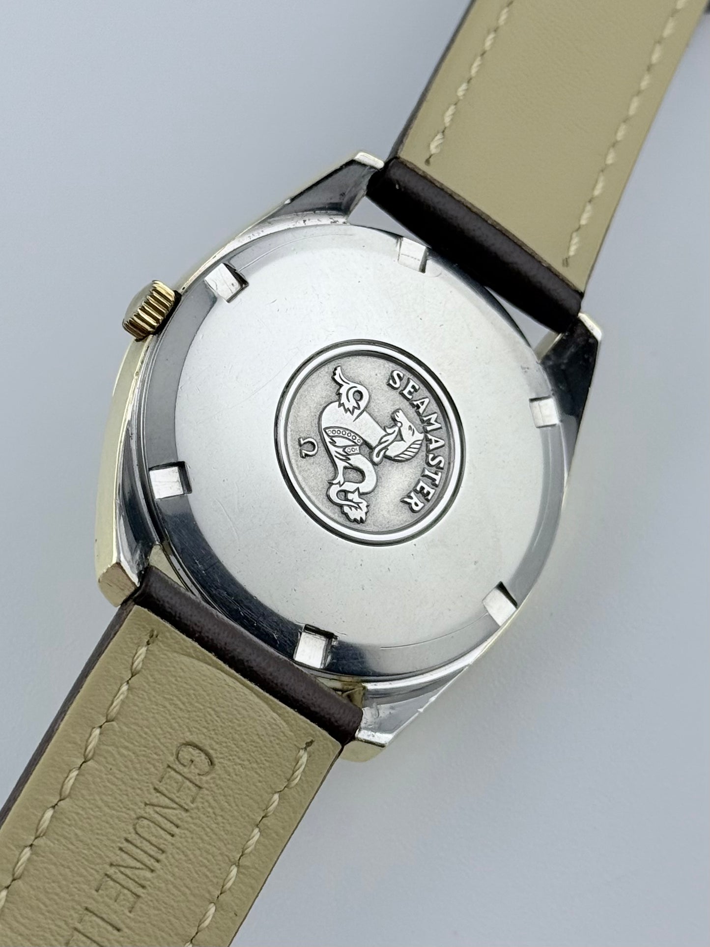 Omega Seamaster Automatic Day-Date Jumbo Pie Pan 166.032