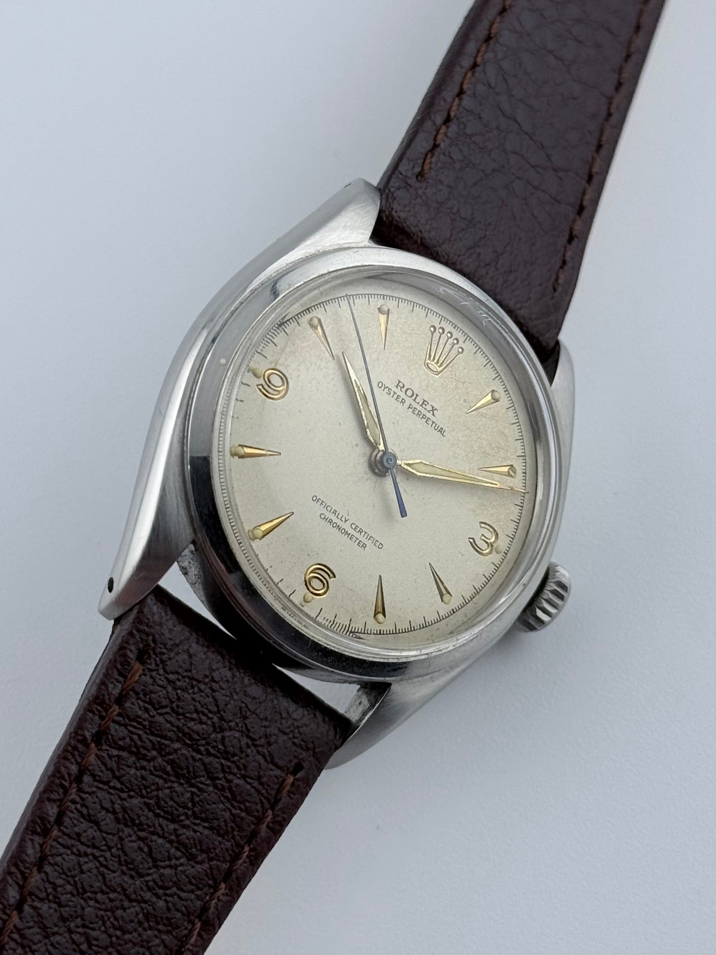 Rolex Oyster Perpetual Automatic Bubble Back - 6084 - Rare