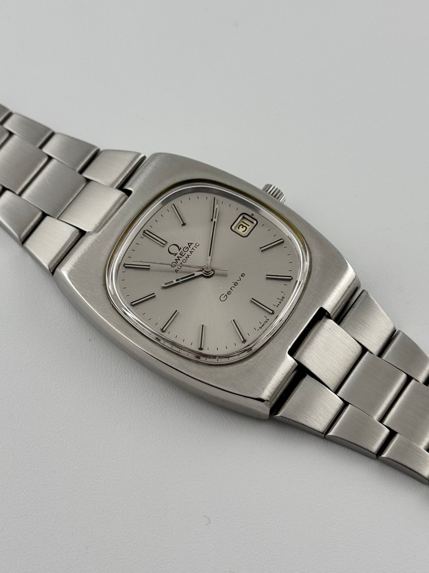 Omega Geneve Automatic Date TV Dial 166.0191 - FULL SET!