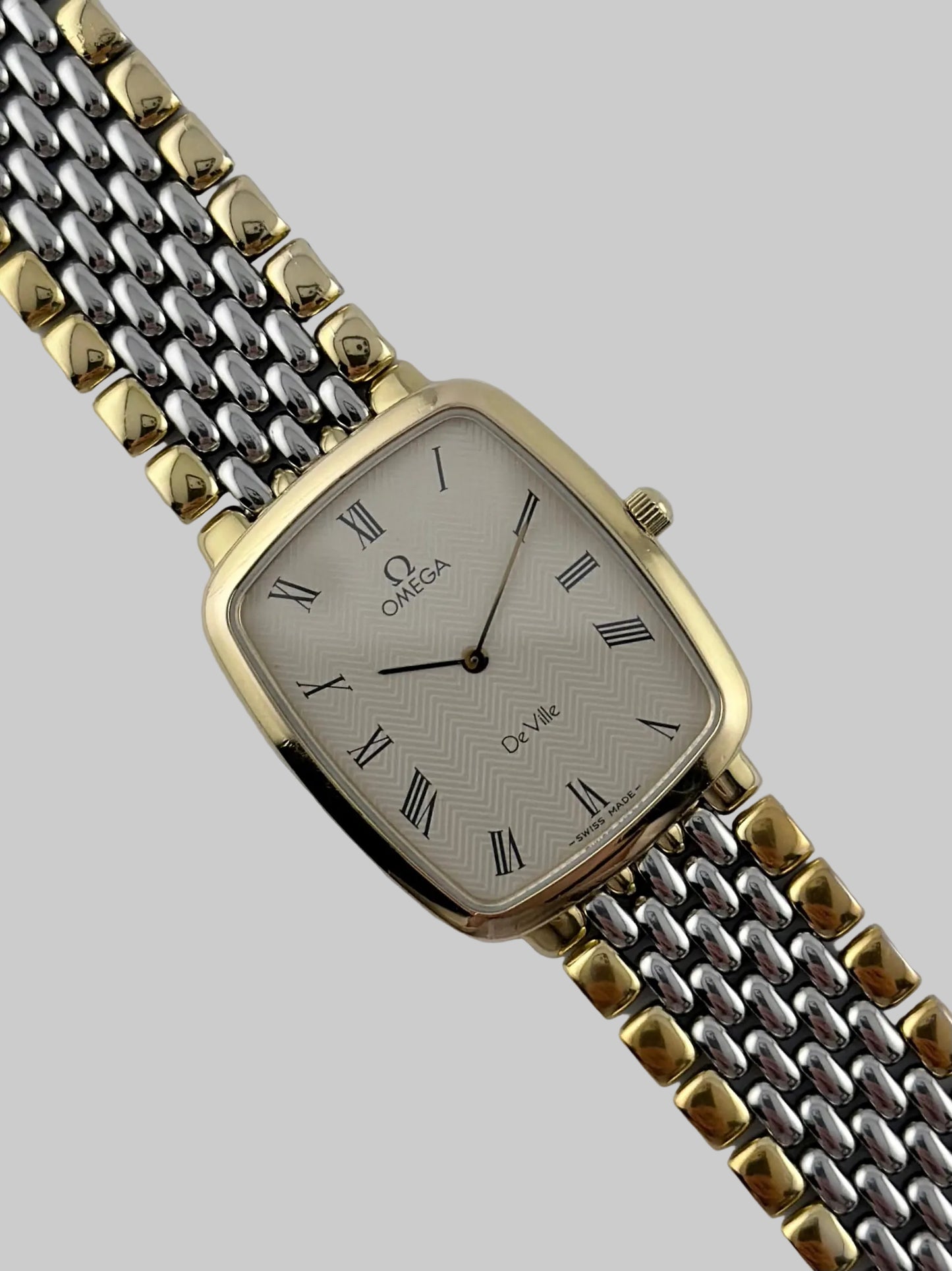 Omega De Ville Tank Quartz 395.0876 - Original Bracelet
