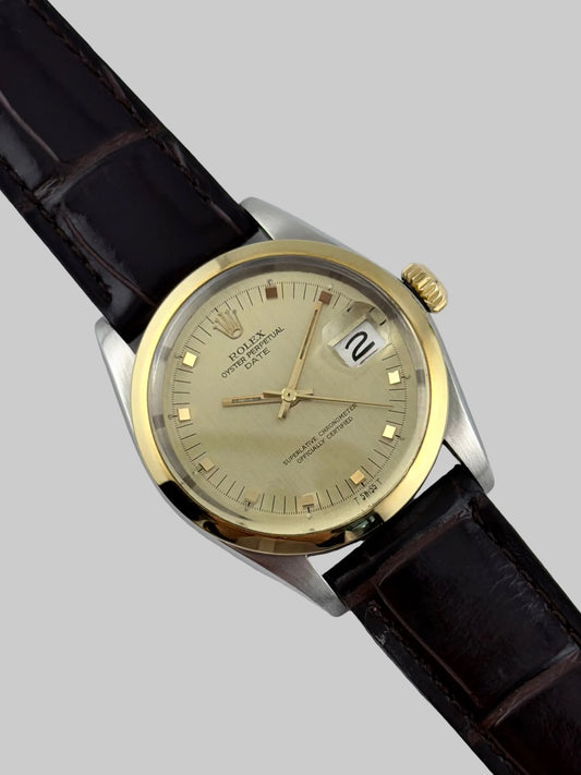 Rolex Oyster Perpetual Date Automatic - 1500 - 18k Gold & Steel