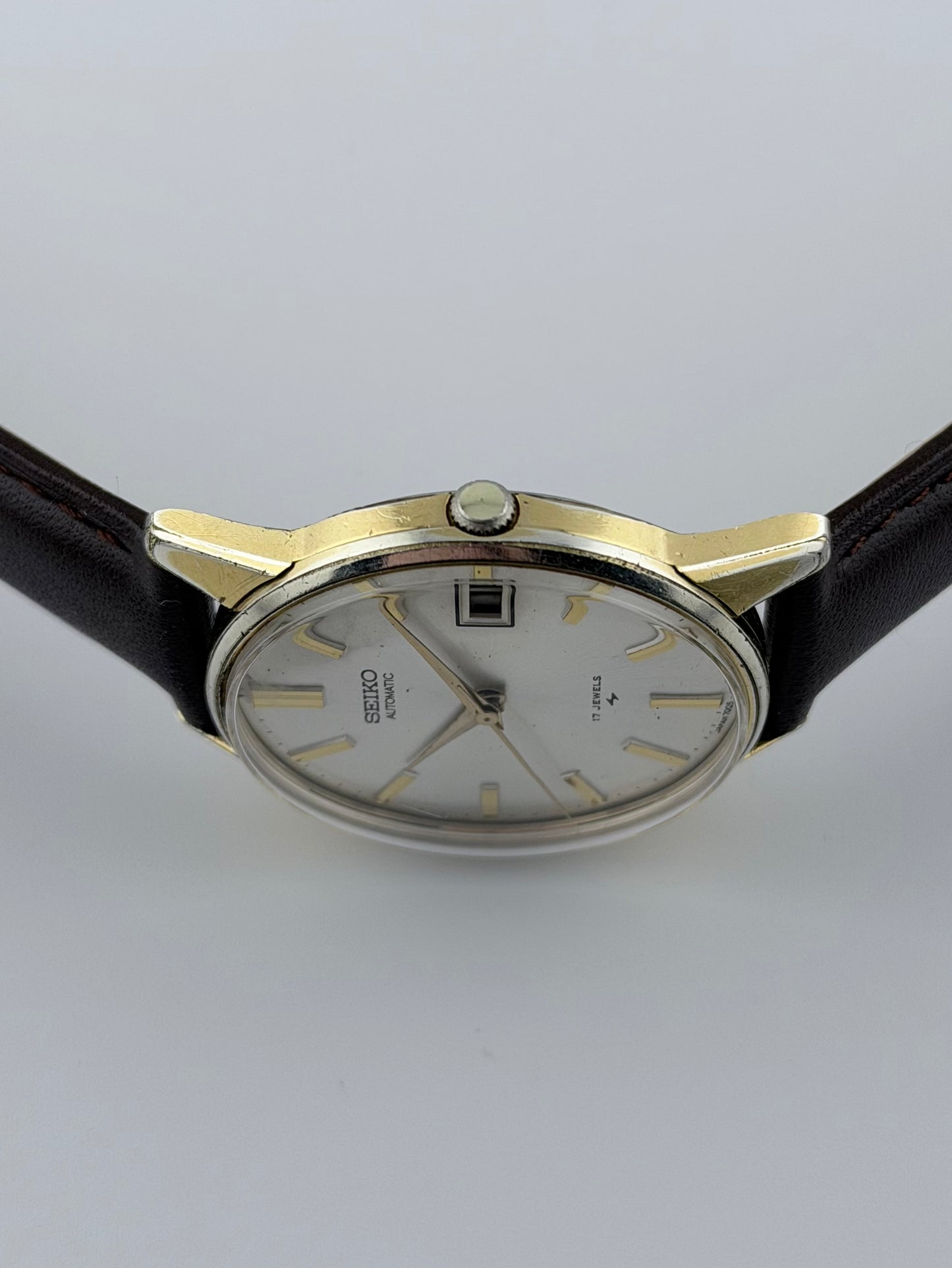 Seiko Automatic Date 17j 7005-2000 - Sunburst Dial