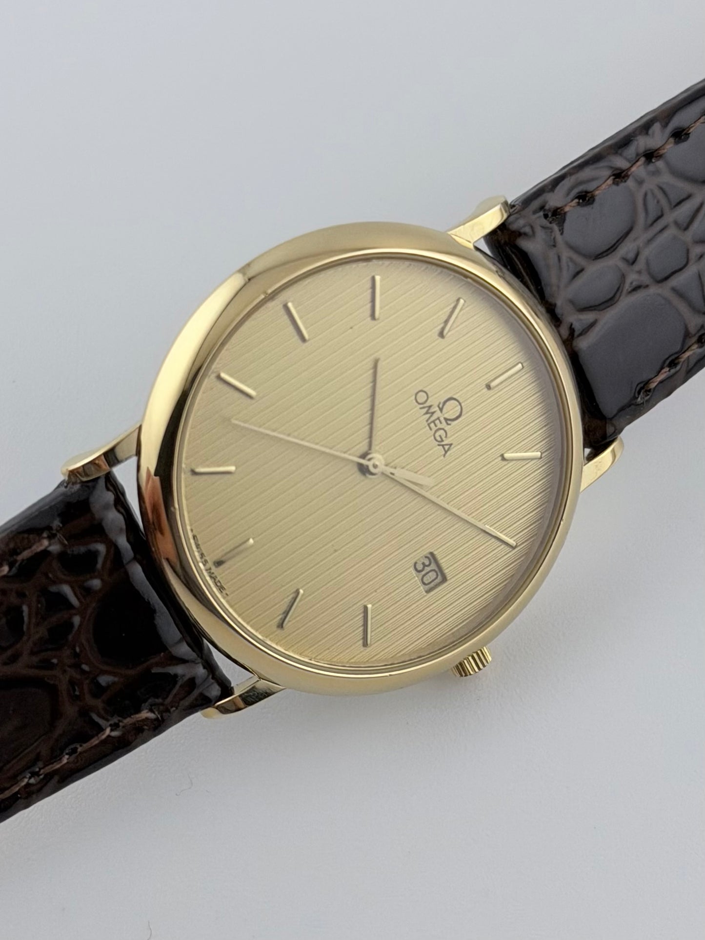 Omega De Ville Quartz 196.0312.1 - Tapestry Dial