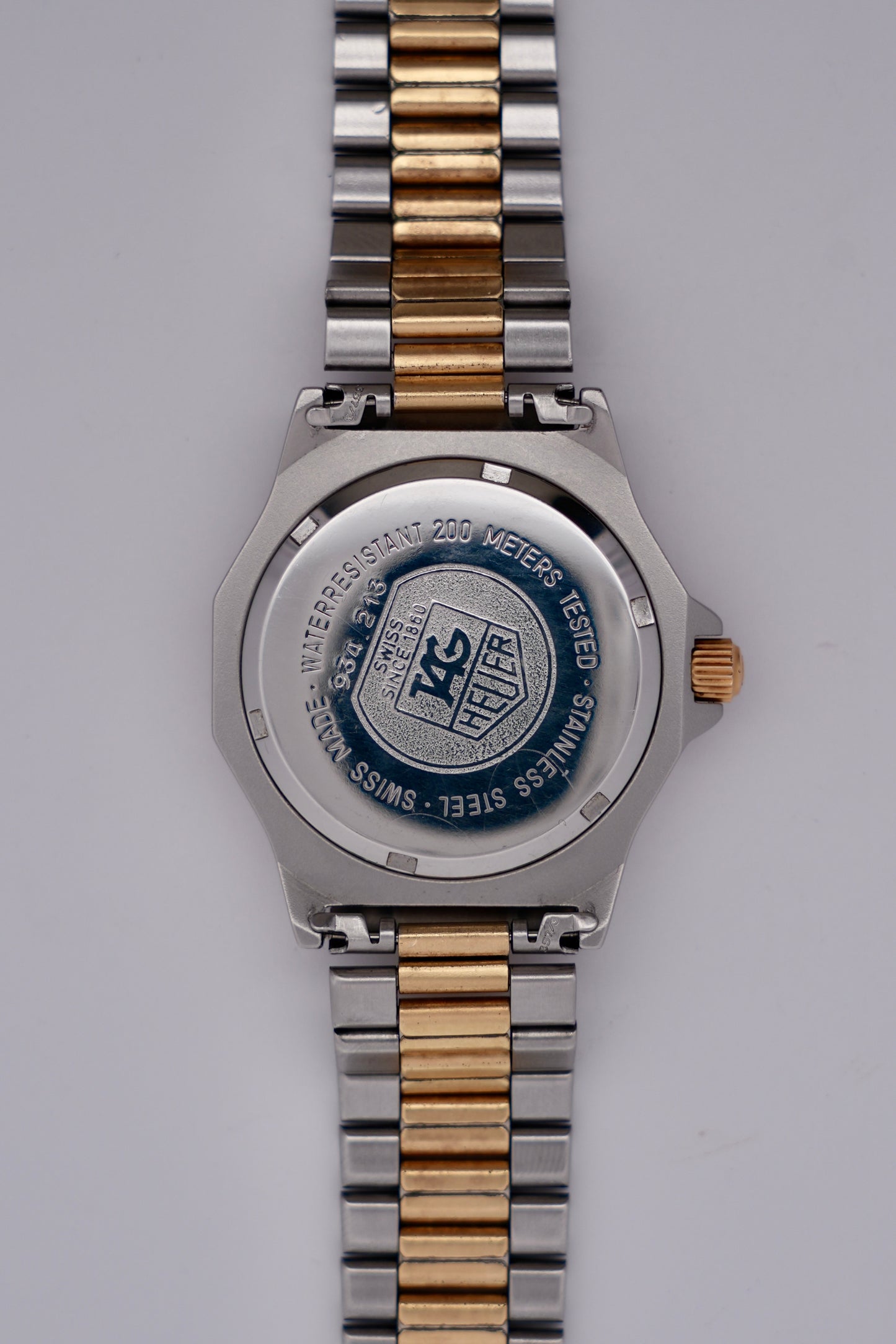TAG Heuer Professional 3000 Quartz Date - 934.213 - Two-tone