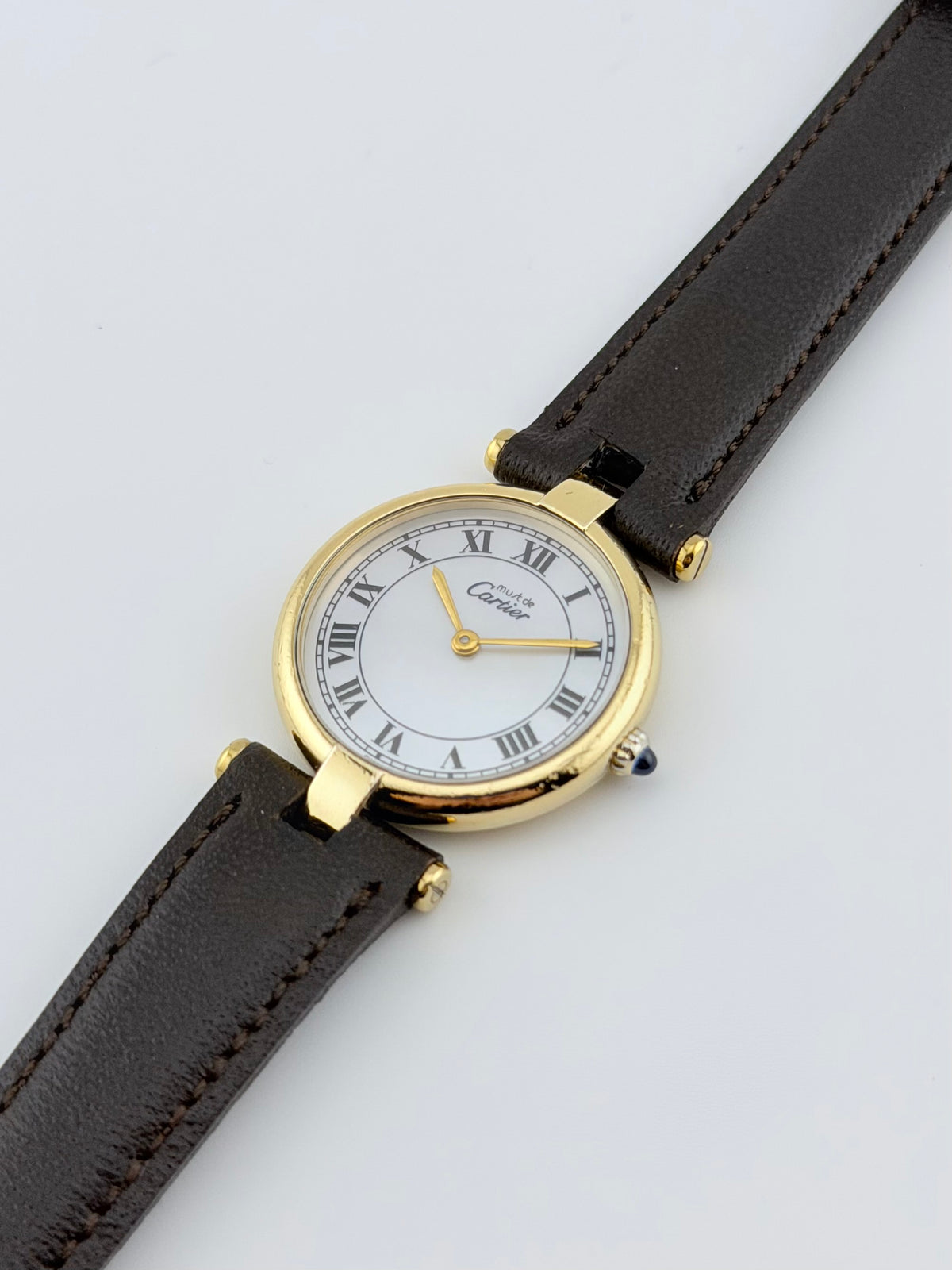 Cartier Must De Vendome Quartz 18 - Mother of Pearl Dial