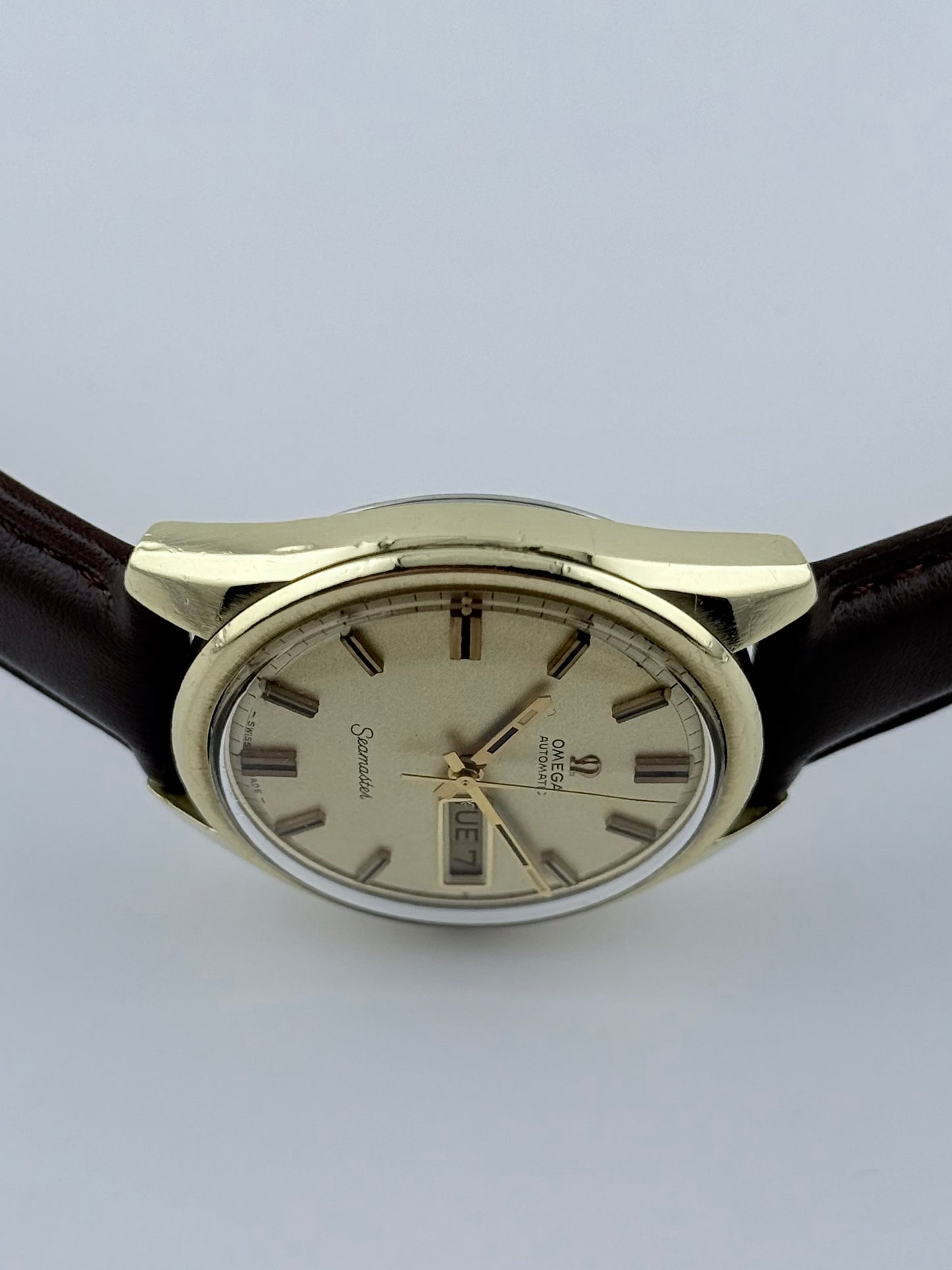 Omega Seamaster Automatic Day-Date Jumbo Pie Pan 166.032