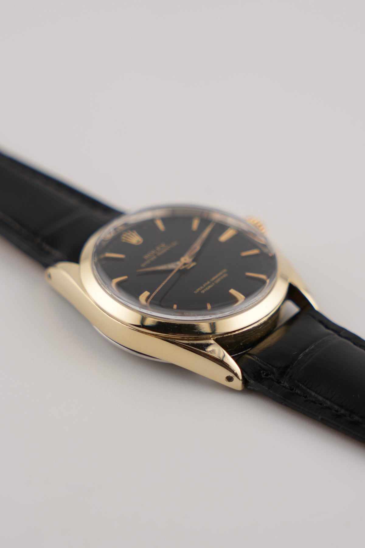 Rolex Oyster Perpetual Automatic Perpetual Chronometer - 1024 - Black Dial - with Papers