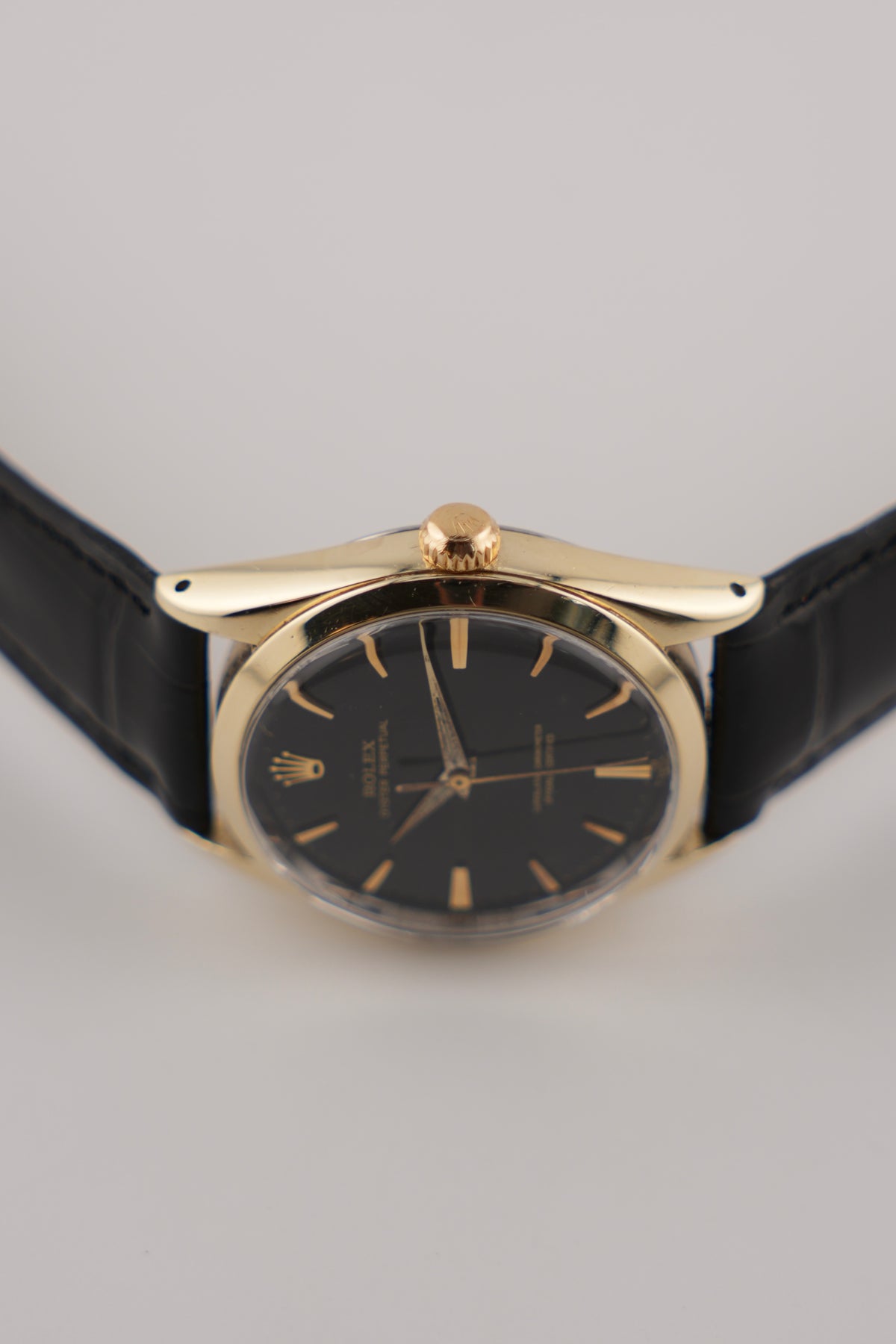 Rolex Oyster Perpetual Automatic Perpetual Chronometer - 1024 - Black Dial - with Papers