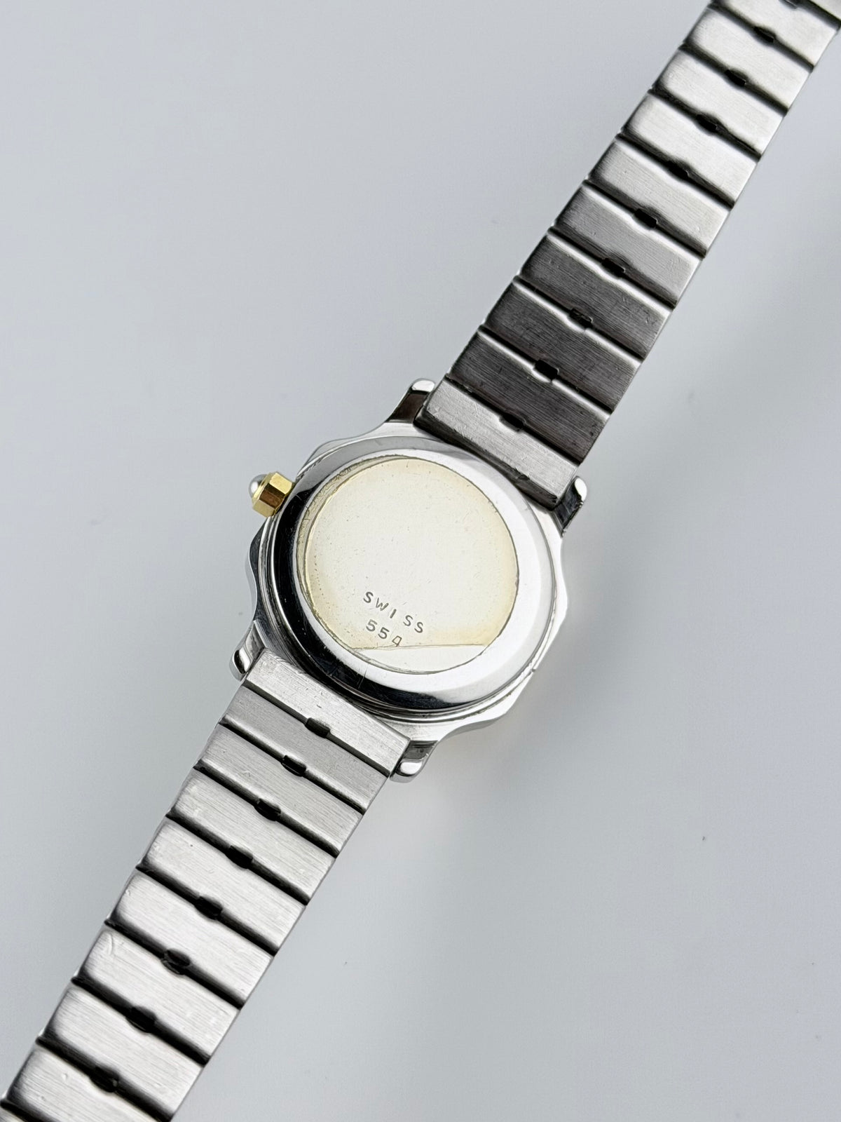 Asprey Quartz "Santos" Octagon - Two-tone - 554 - Ladies