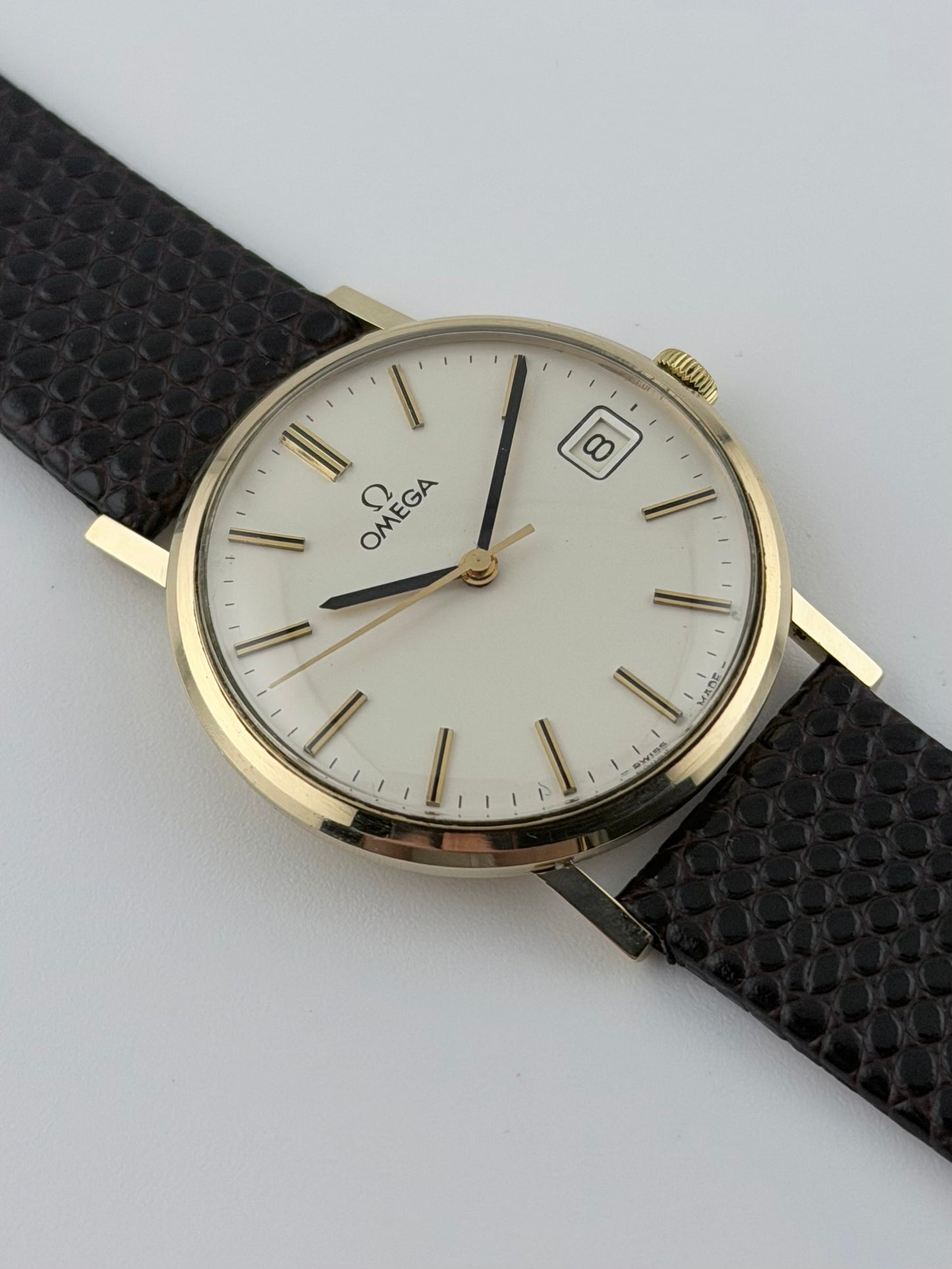 Omega Geneve Manual Wind 9ct Gold 132.5017