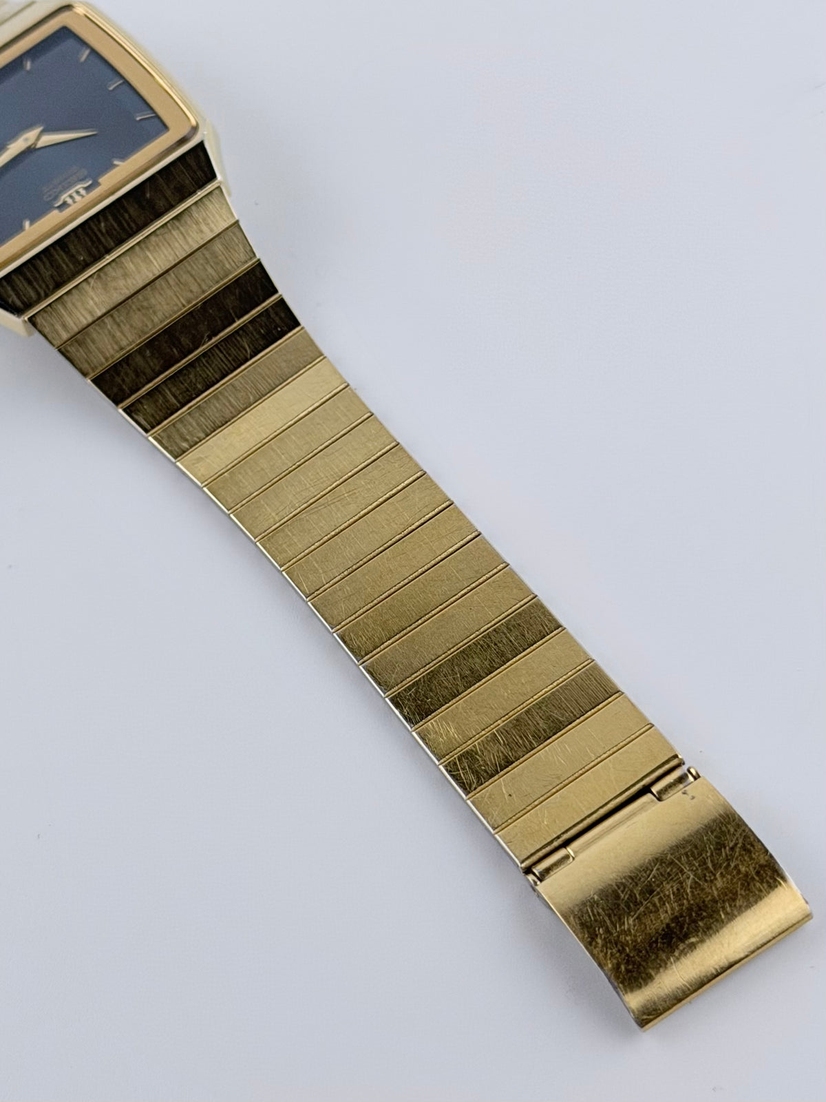 Seiko Tank Quartz Galaxy blue dial! - 6530-5520