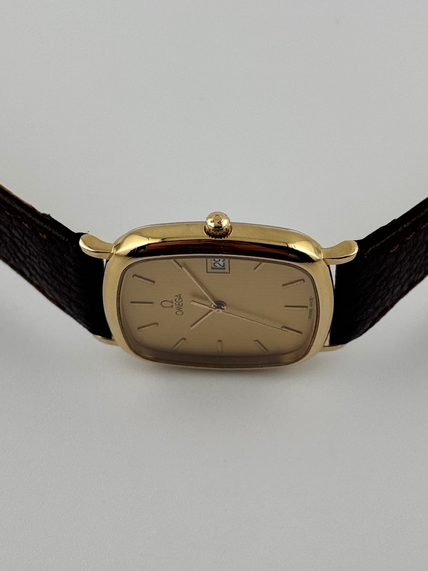 Omega De Ville Tank Quartz 196.0317.1 - Tapestry Dial