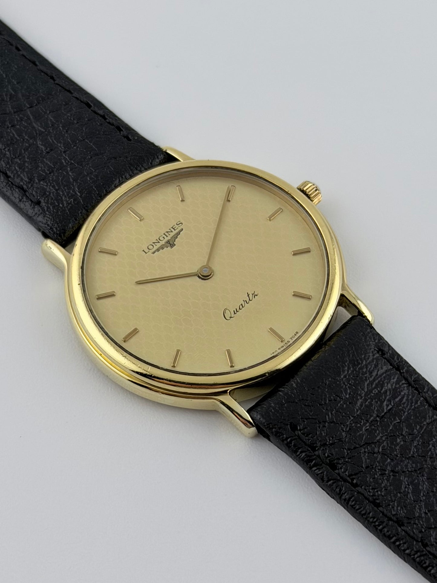 Longines Quartz Patterned Dial - 7048 -2