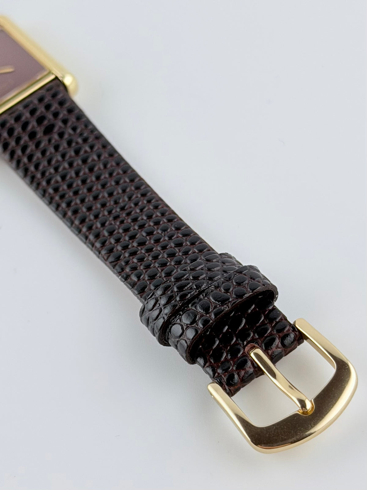 Cartier Must De Tank Paris Manual Wind - 6 - Burgundy Dial