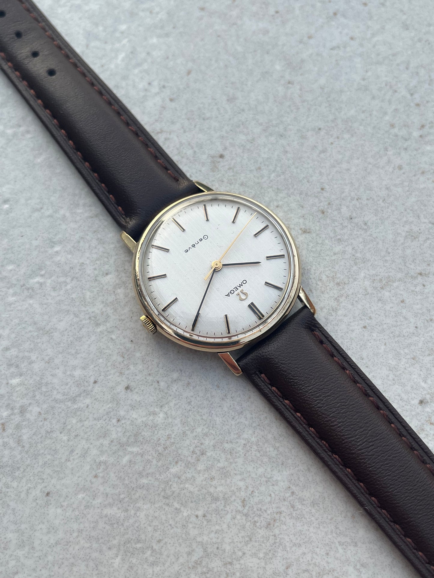 Omega Geneve Manual Wind 9ct Gold 131.25016