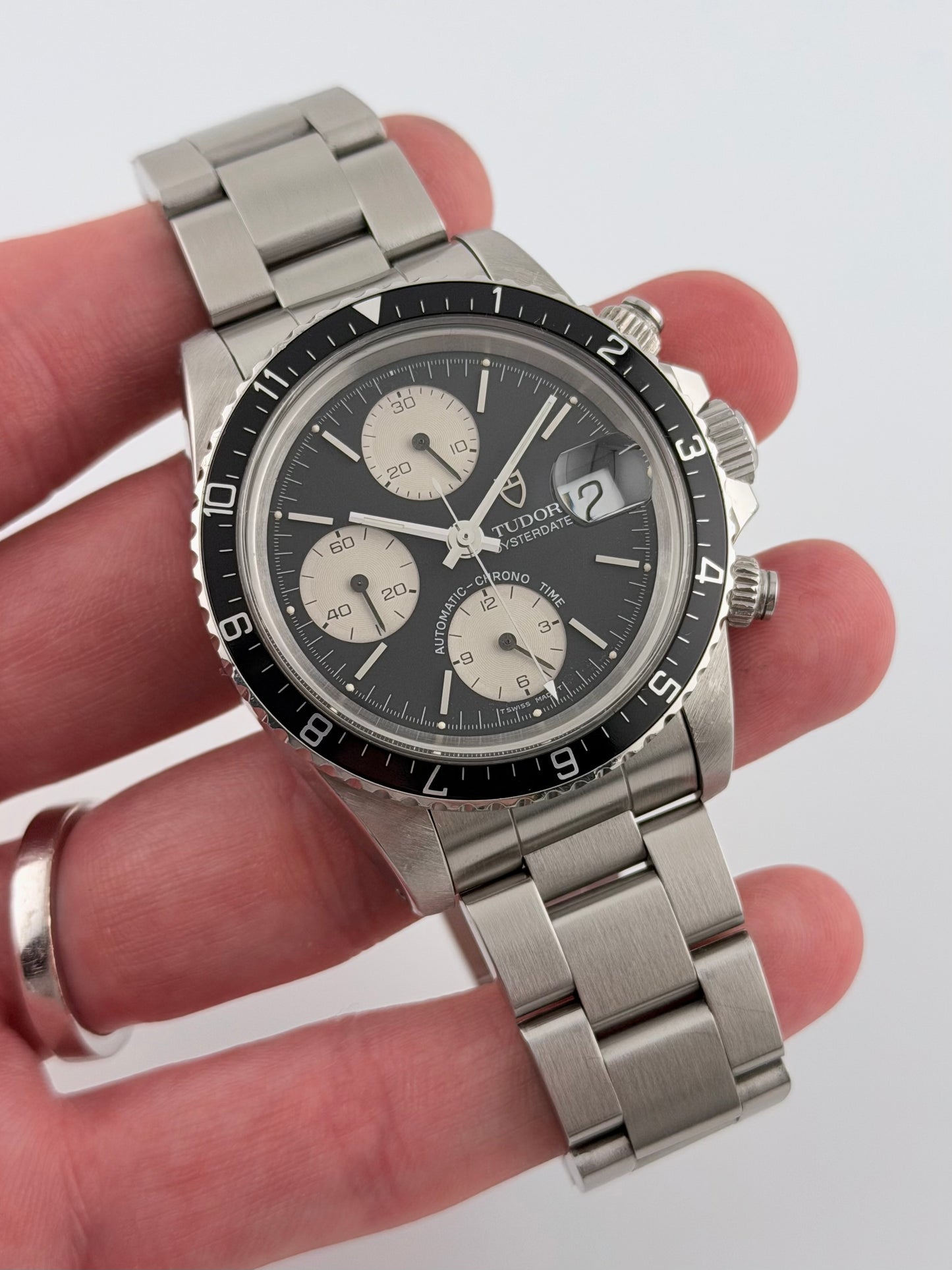 Tudor Oysterdate Automatic Chrono Time - 79170 - Reverse Panda - Big Block