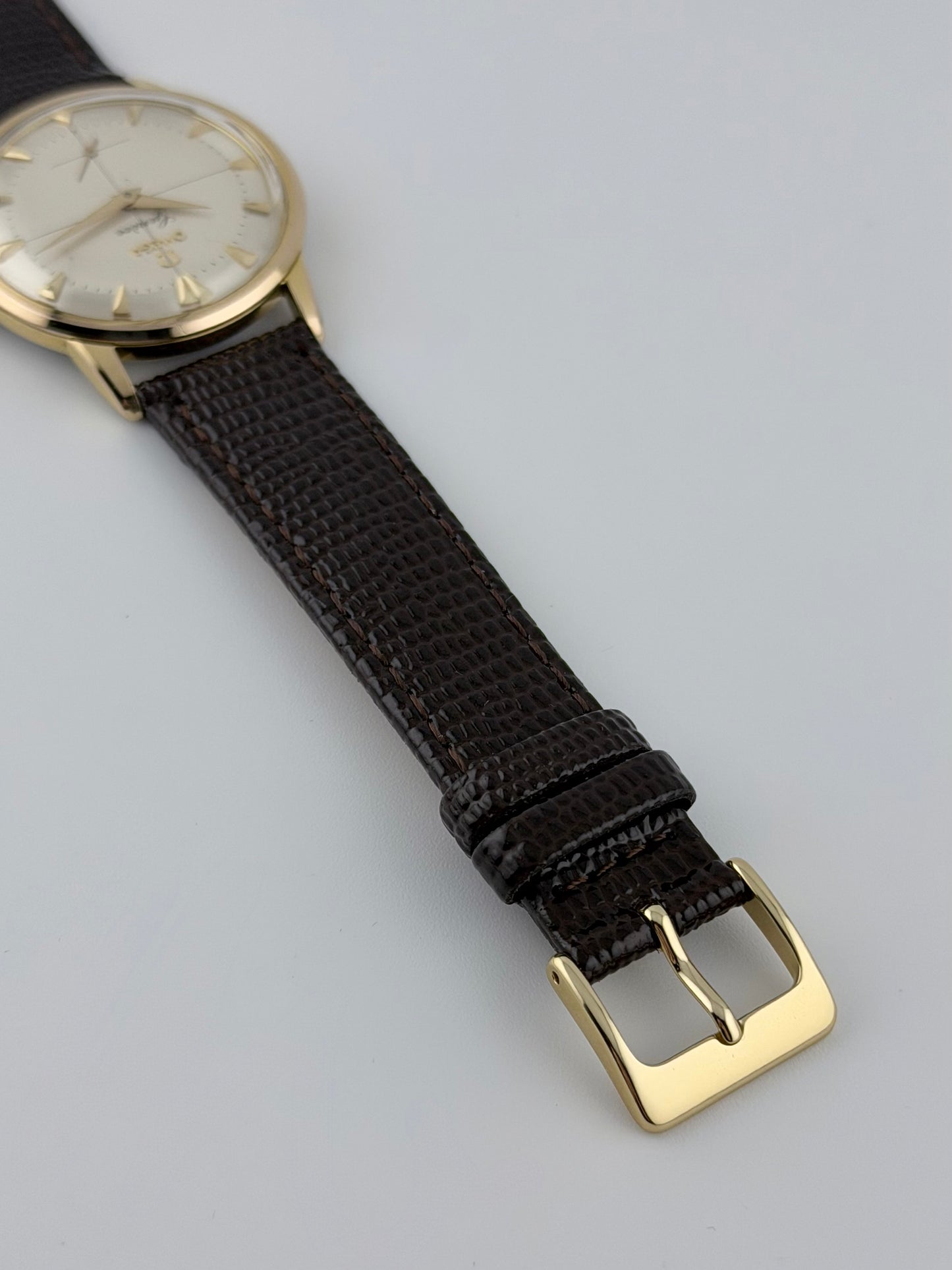 Omega Geneve Manual Wind BK2903.1 - Pie-Pan with Cross Hair Sub-dial