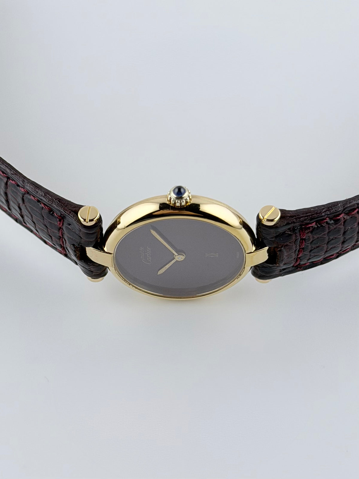 Cartier Must de Cartier Vendome Quartz - 18 - Burgundy Dial
