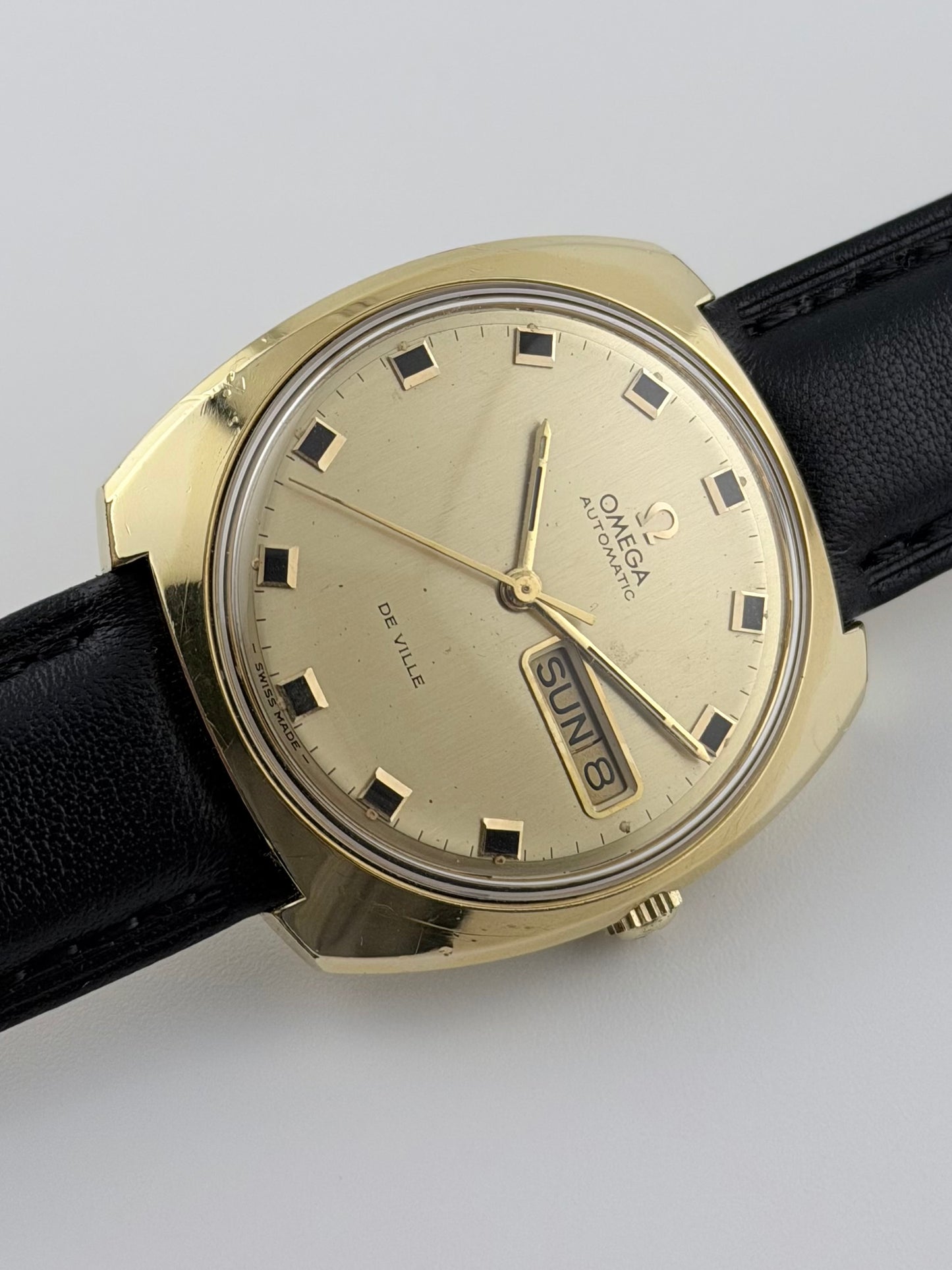 Omega DeVille Automatic Day Date 166.053