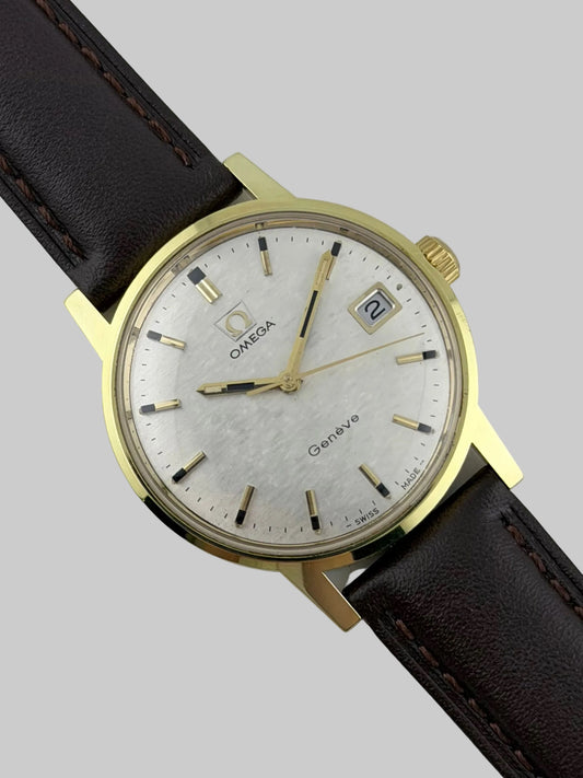 Omega Geneve Manual Wind - 136.070 - Rare Shantung Dial