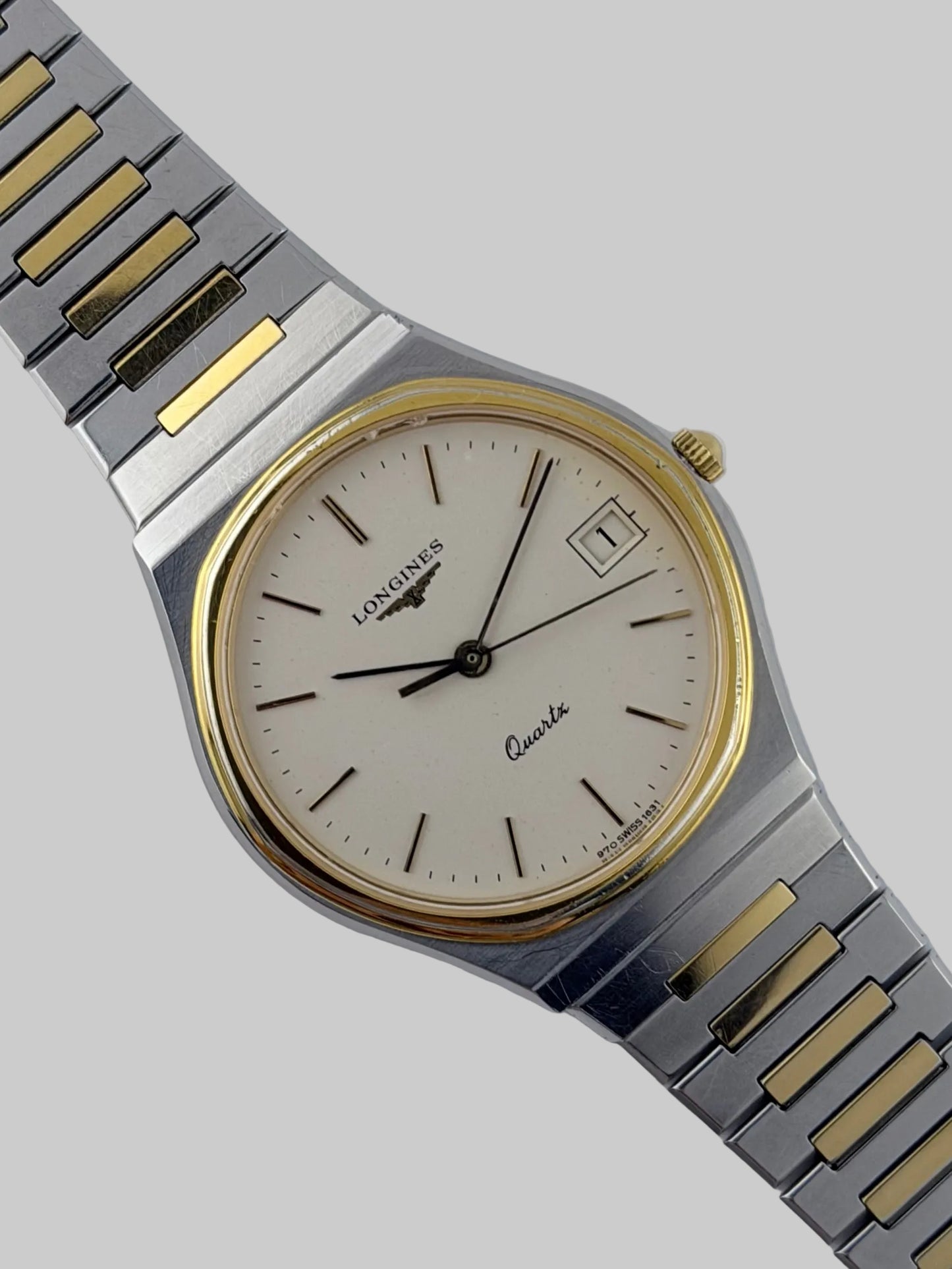 Longines Quartz Date 40.2.68332 - Original Box and Papers