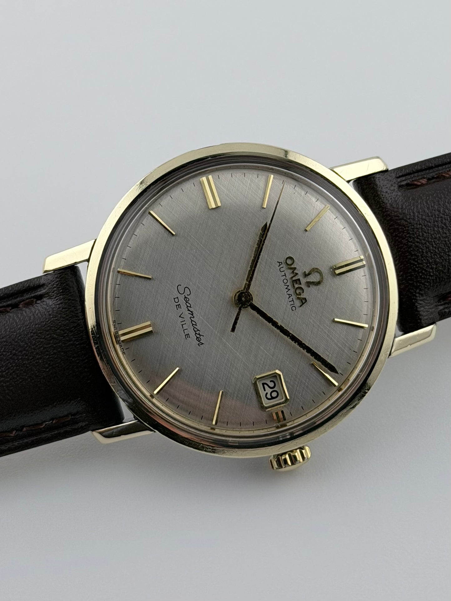 Omega Seamaster De Ville Automatic Linen Dial - 166.020