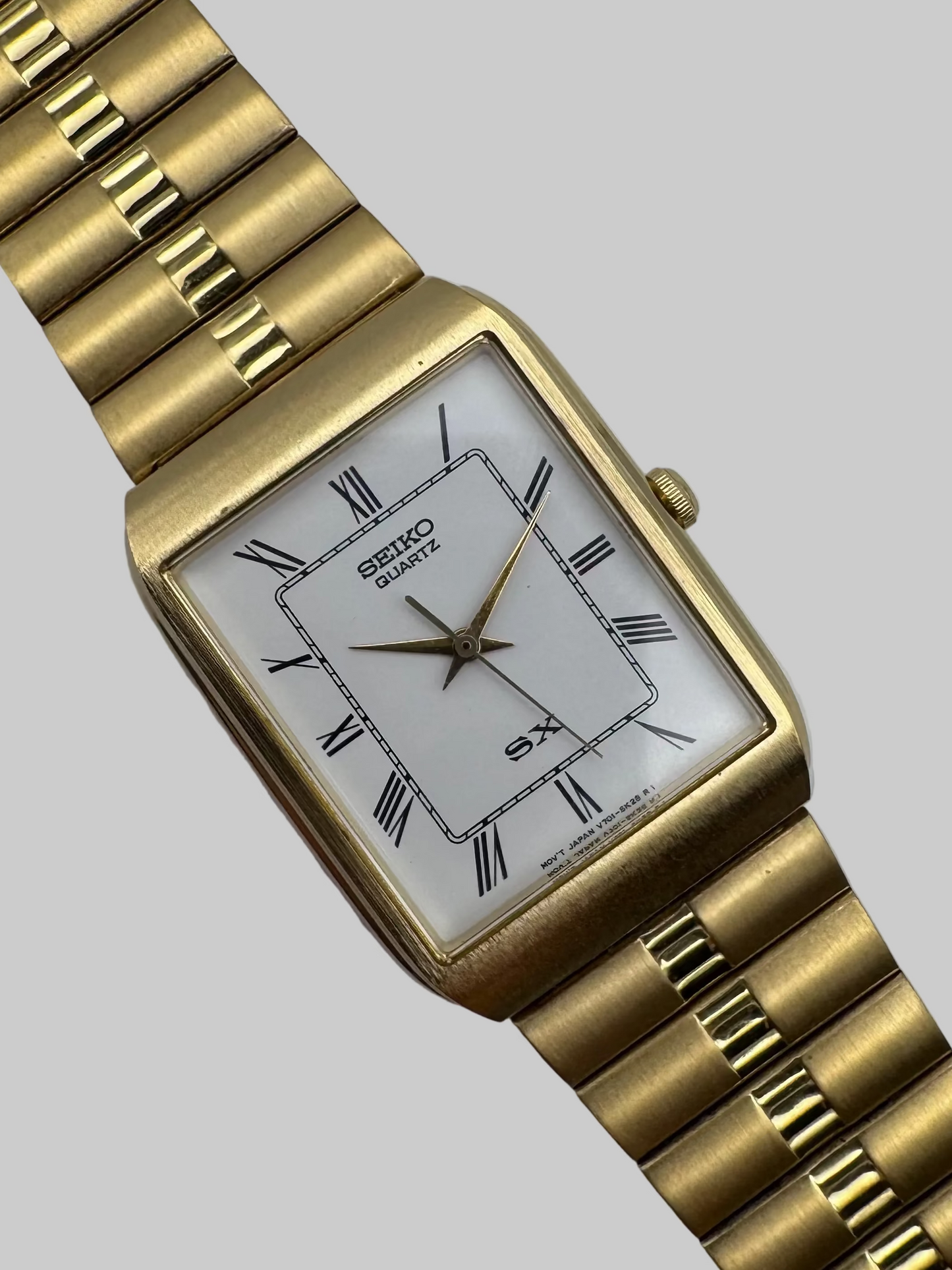 Seiko SX Quartz Tank V701-5K00