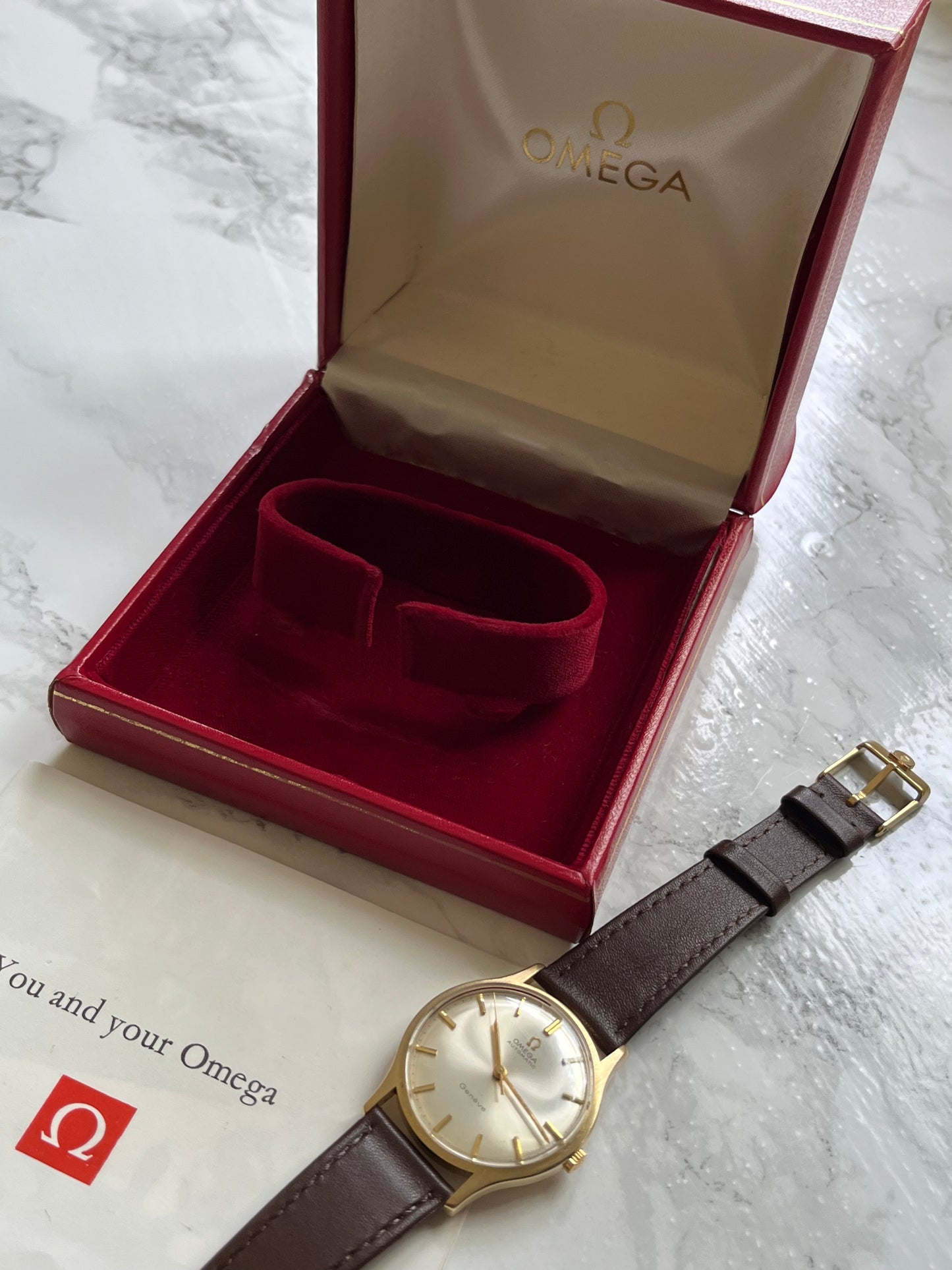 Omega Geneve Automatic 9ct Gold 161.25421
