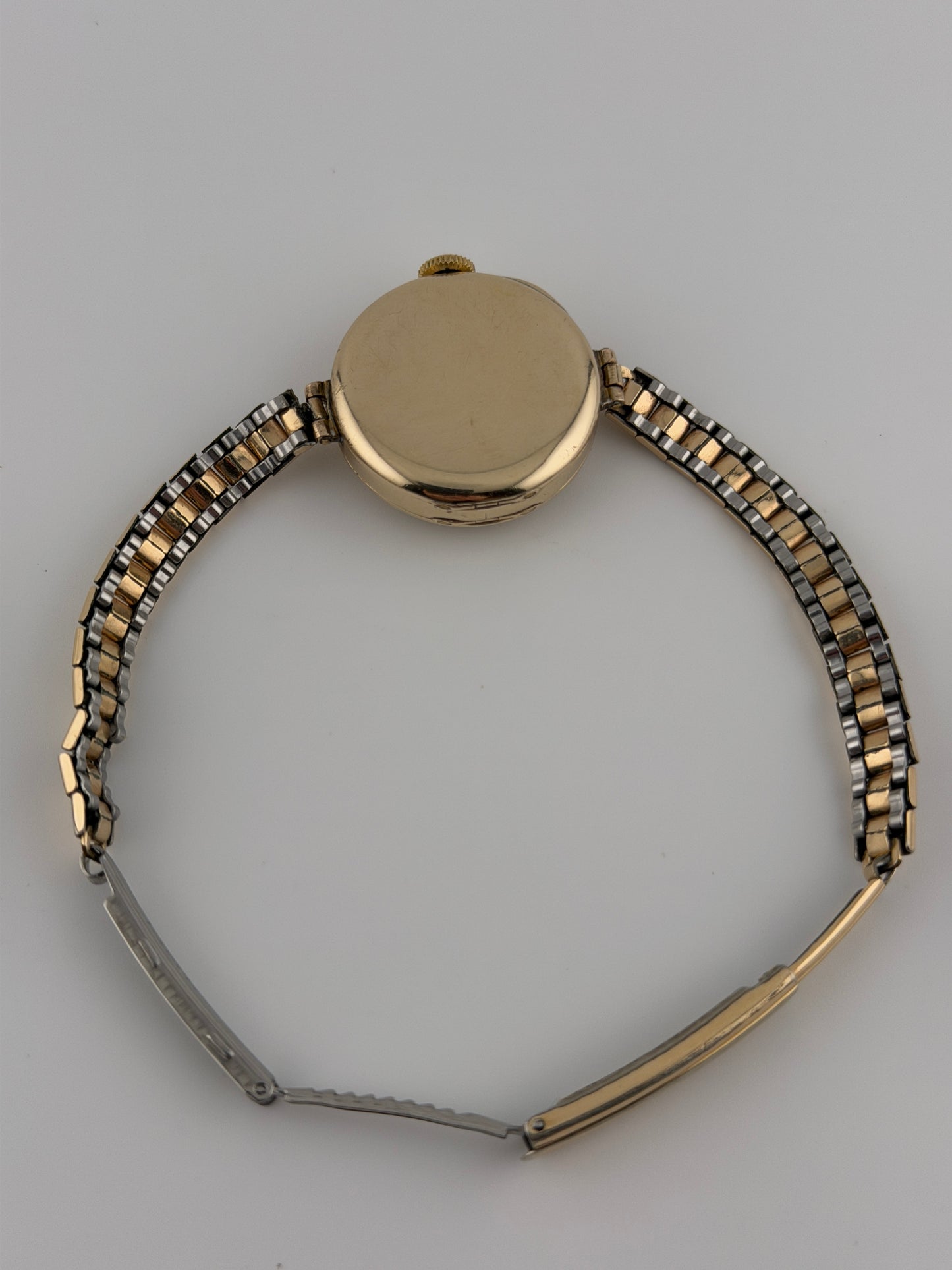 Rolex Ladies Cocktail Watch Manual Wind - Rare 1935/1938 - Solid 9ct Gold