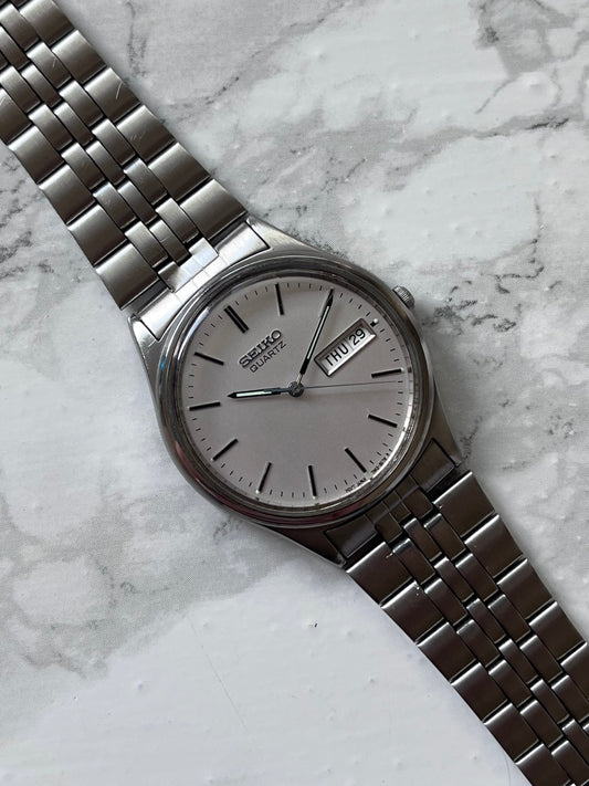 Seiko Quartz Day-Date 7N43-8A30