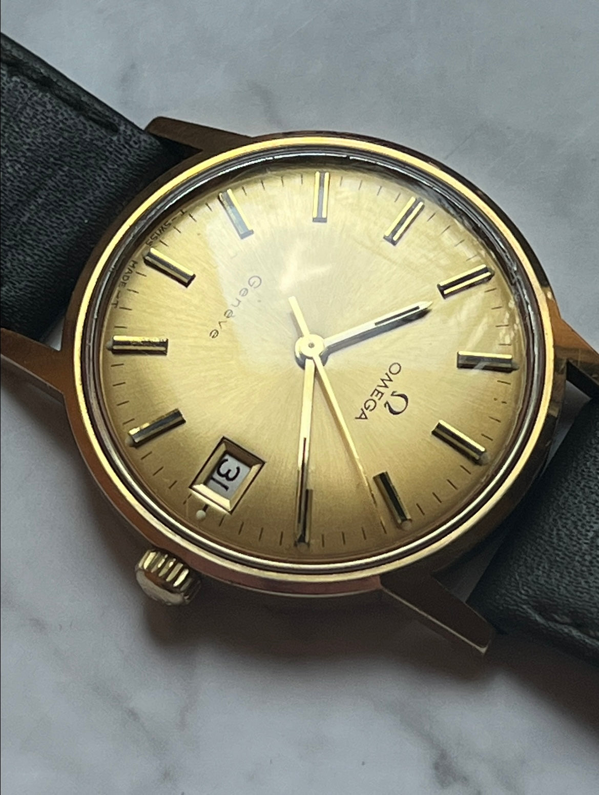Omega Geneve Date Manual Wind 1963