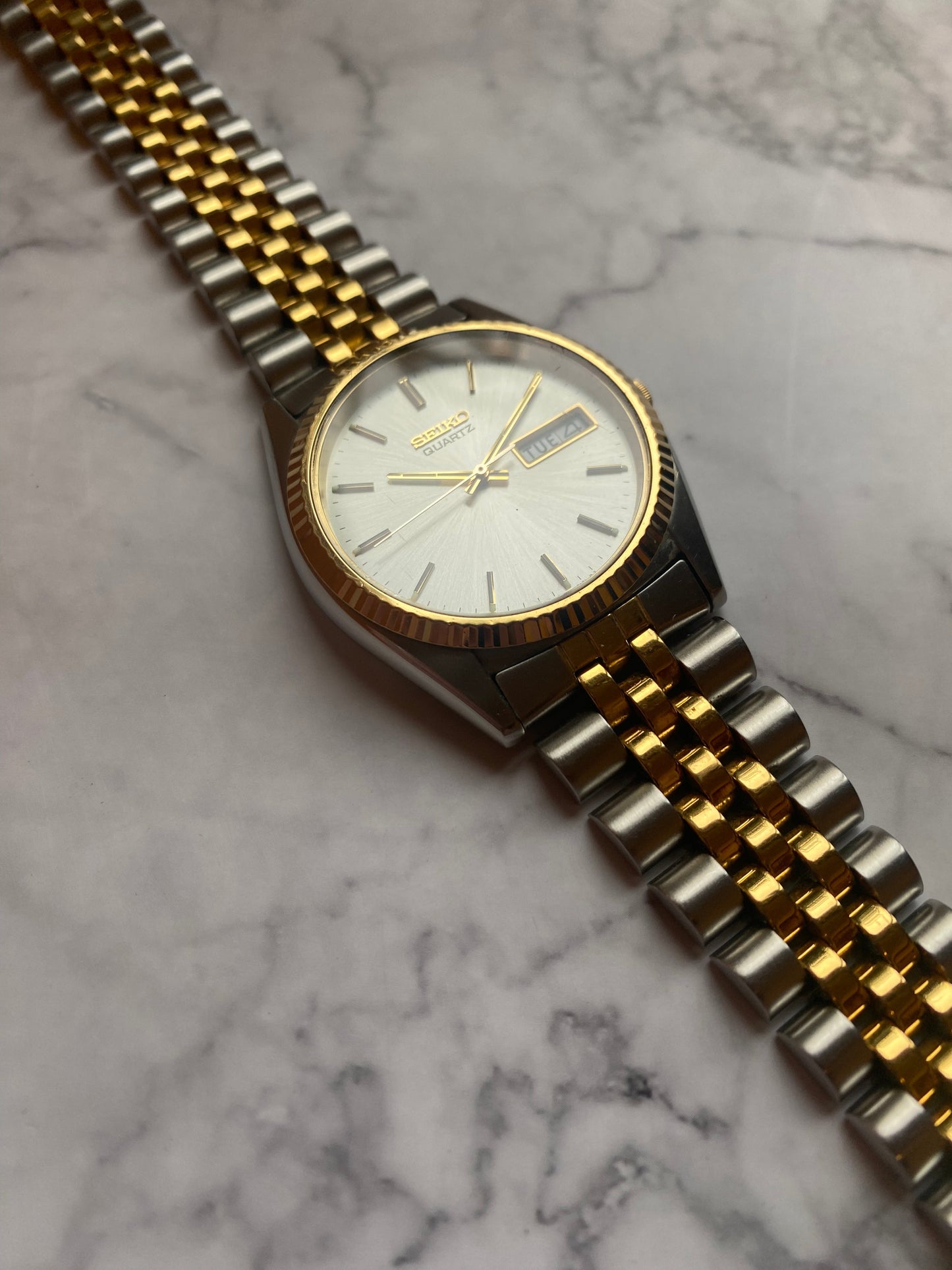 Seiko Quartz “Datejust” 7N43-8110