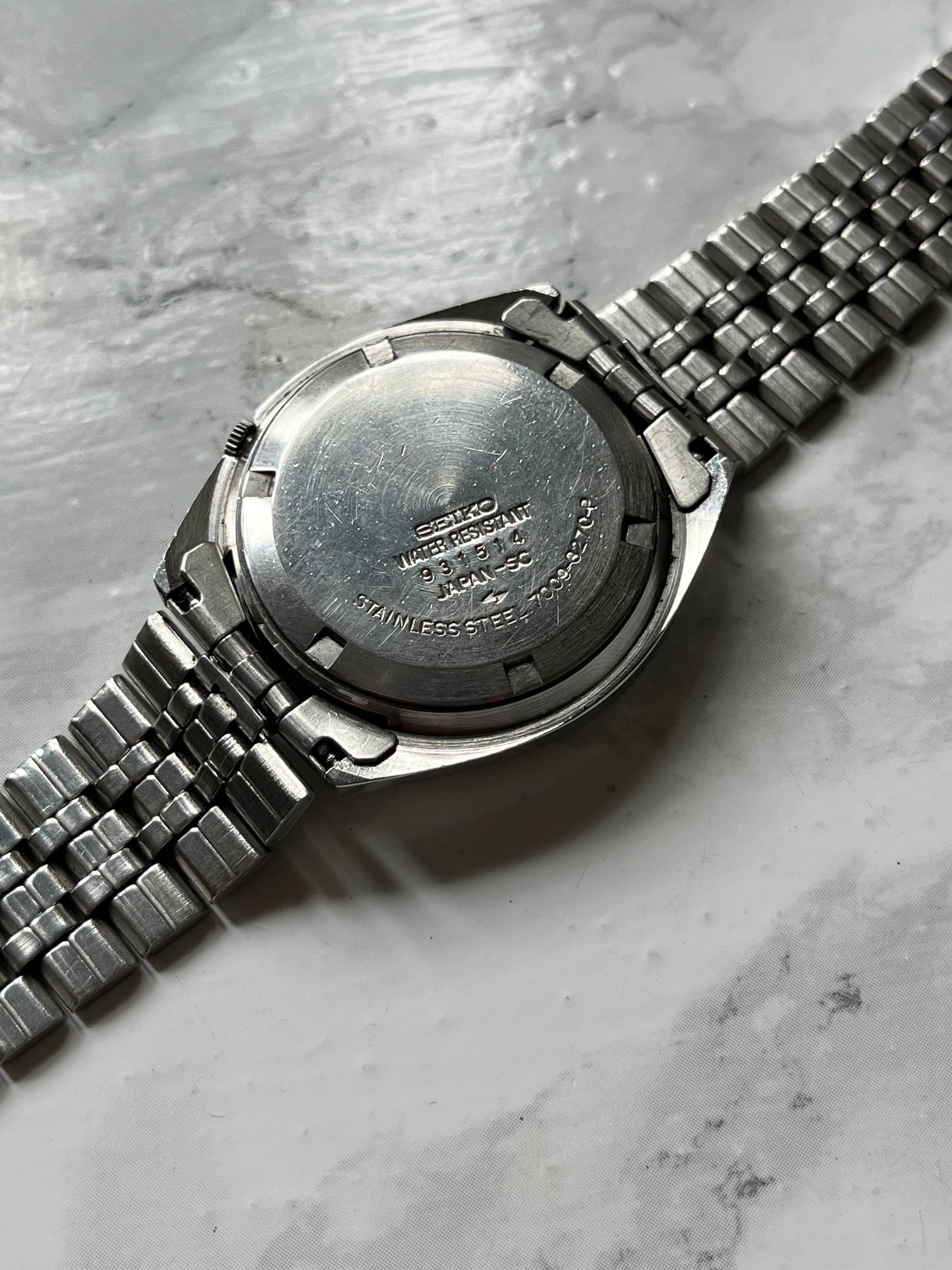 Seiko Automatic Day-Date Linen Dial 7009-8270-P