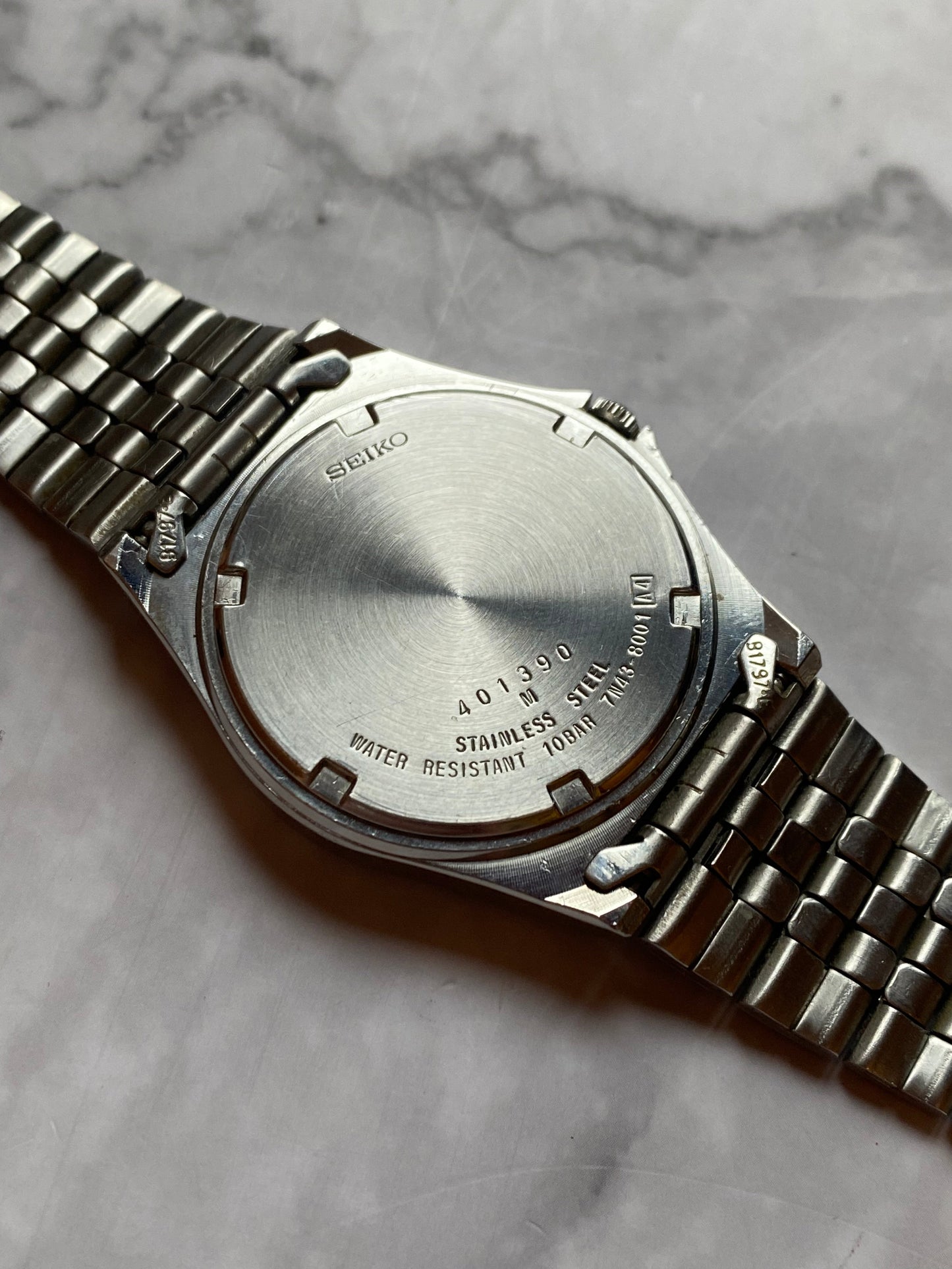 Seiko SQ100 Quartz 7N43-8001