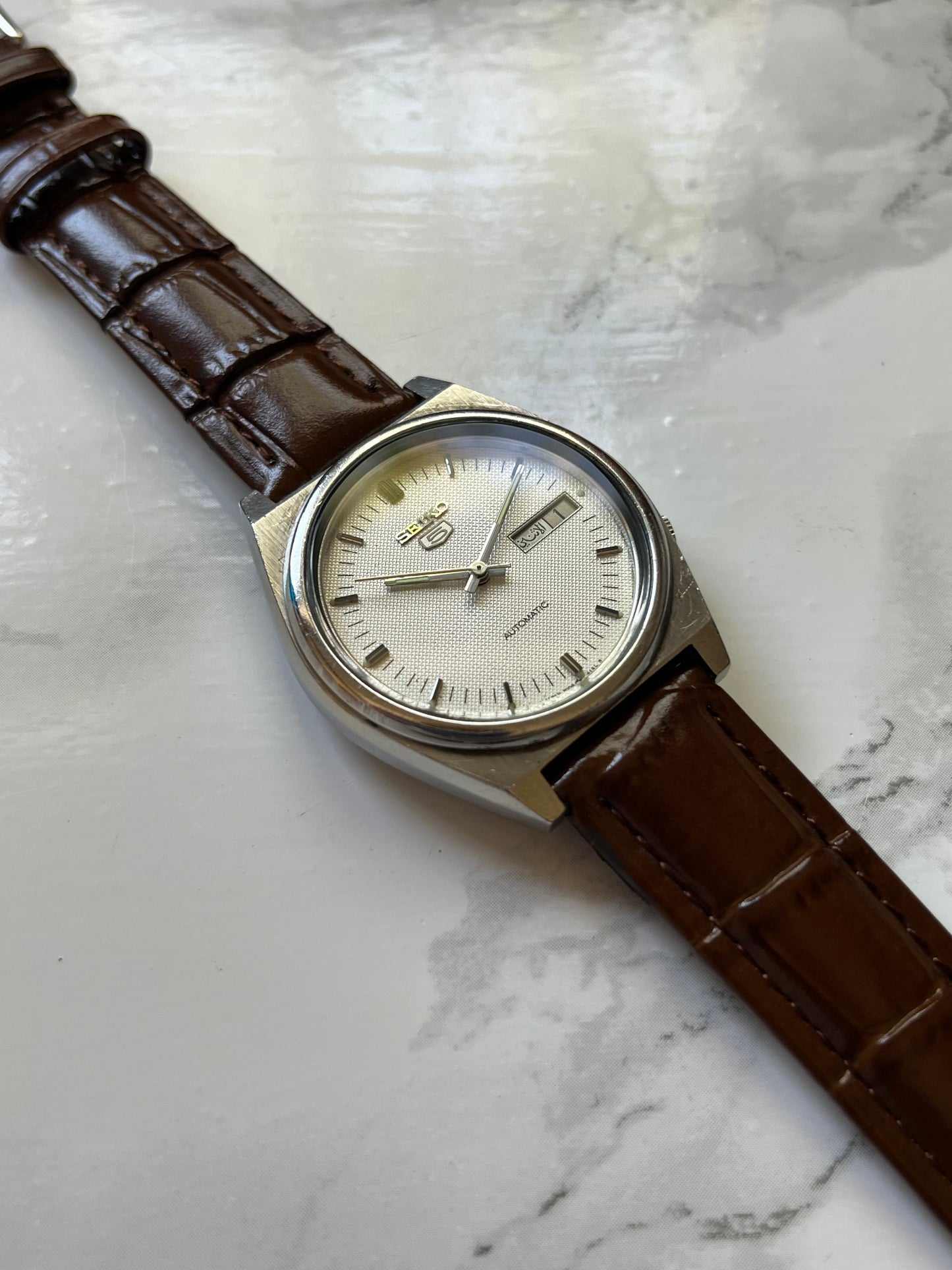 Seiko 5 Automatic 7009-3071 Arabic Day-Date