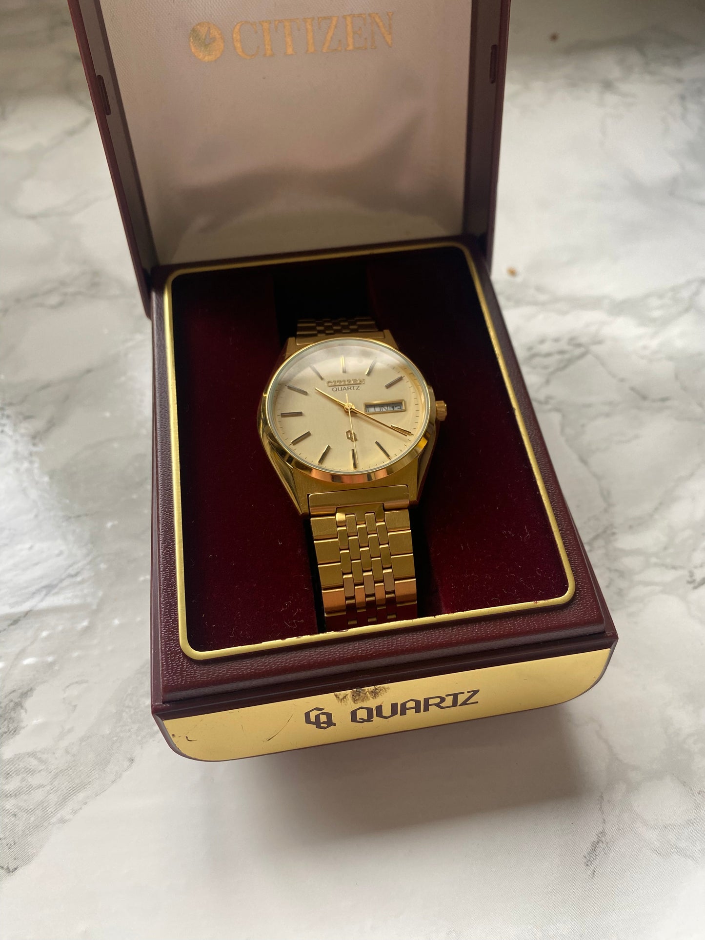 Citizen CQ Quartz Day-Date