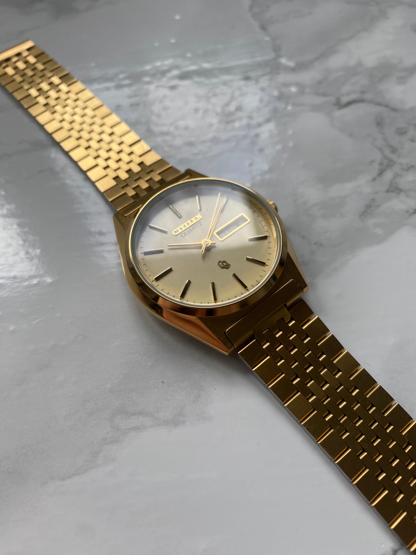 Citizen CQ Quartz Day-Date